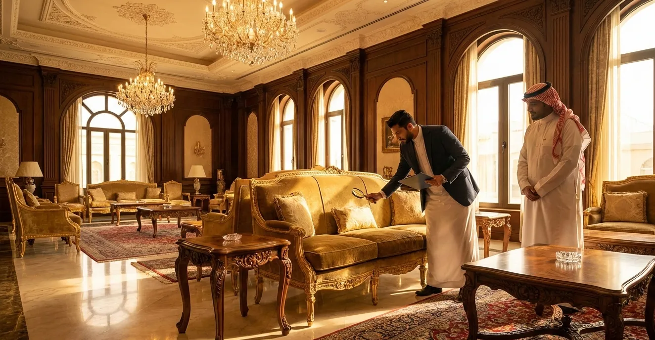 شراء أثاث قصور وفلل بجدة